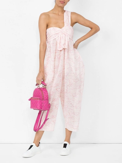 Shop Marysia Venice Jumpsuit In Swimmer Print Cloud Pink