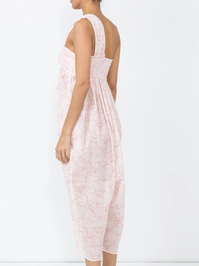 Shop Marysia Venice Jumpsuit In Swimmer Print Cloud Pink