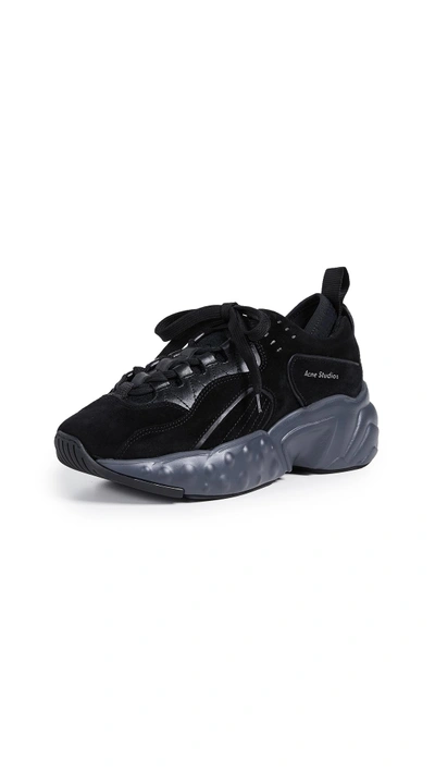Shop Acne Studios Manhattan Sneakers In Multi/black