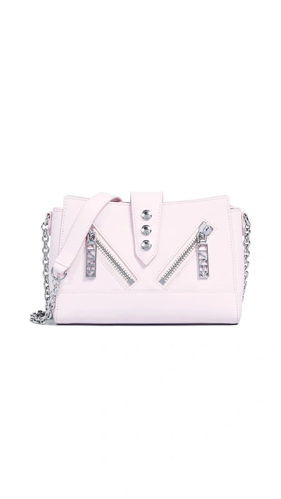 Shop Kenzo Kalifornia Mini Shoulder Bag In Faded Pink