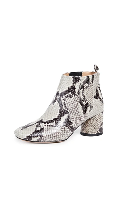 Shop Marc Jacobs Rocket Chelsea Booties In Ivory Multi