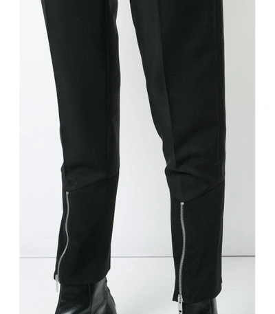 Shop Givenchy Black Zipper Pants