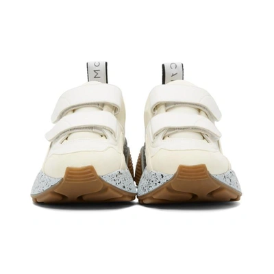 Shop Stella Mccartney White Eclypse Sneakers In 9026 T.w/ma