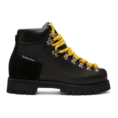 Shop Proenza Schouler Black Hiking Boots