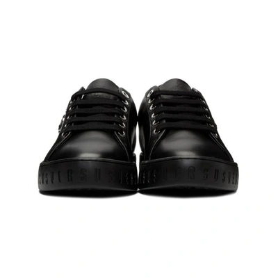 Shop Versus Black Lion Sneakers In F489n Black