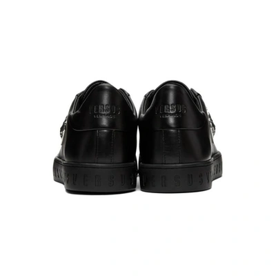 Shop Versus Black Lion Sneakers In F489n Black