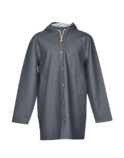 Stutterheim Overcoats In Lead