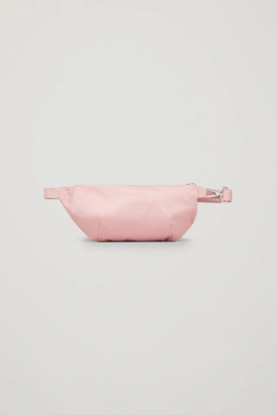 Shop Cos Nylon Belt Bag In Pink