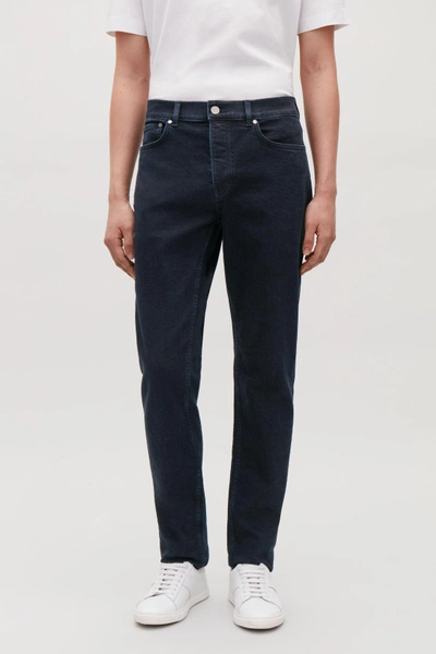 Shop Cos Slim-leg Jeans In Blue