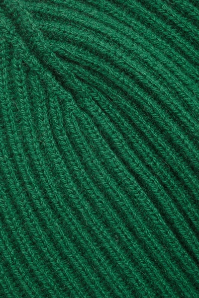 Shop Cos Ribbed Cashmere Hat In Green