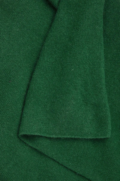 Shop Cos Cashmere Scarf In Green