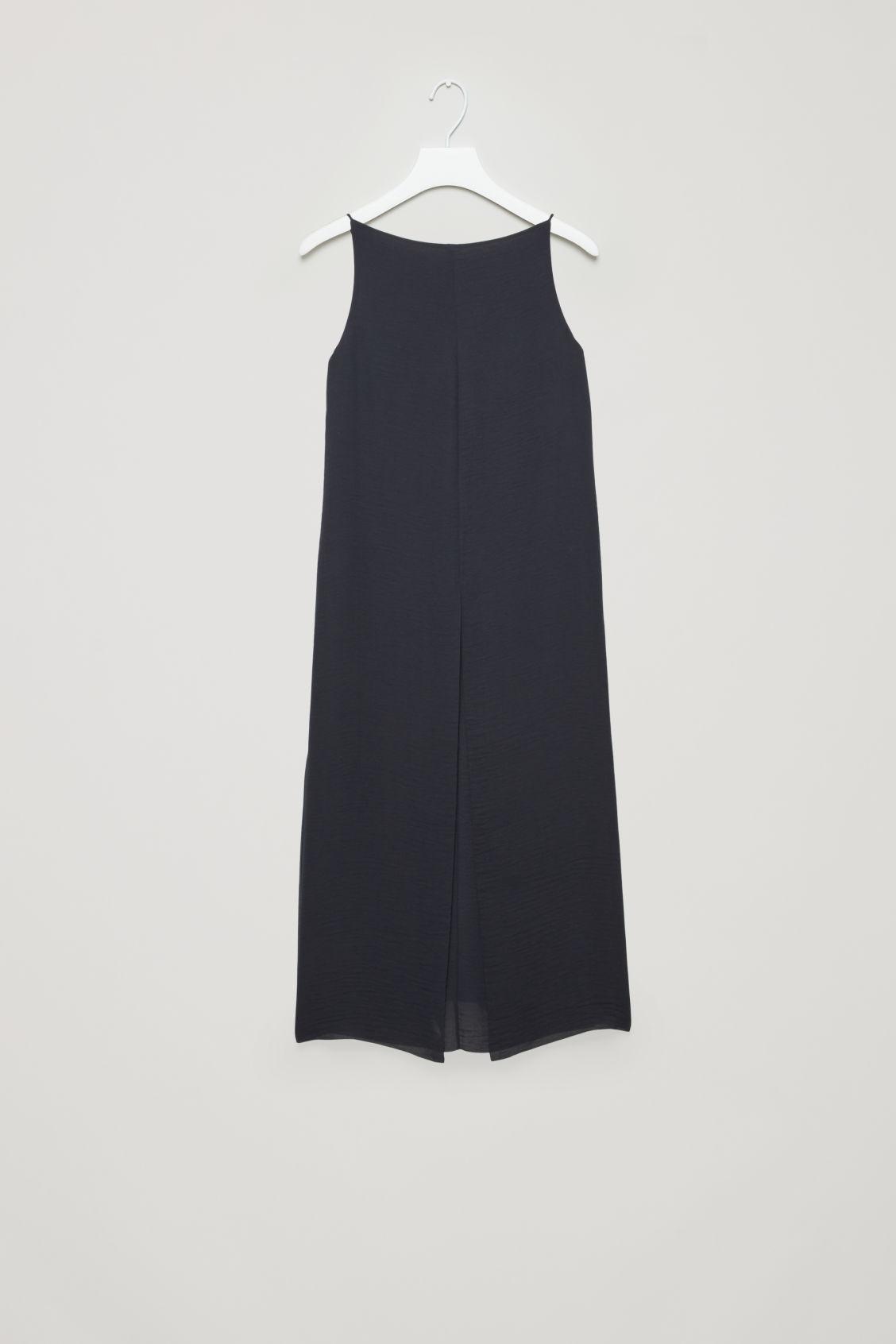 cos open back dress