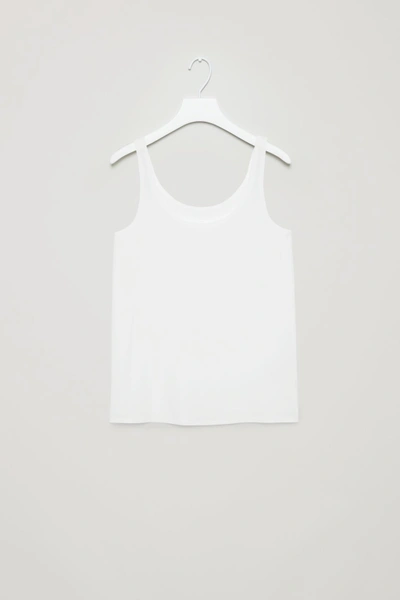 Shop Cos Seamless Vest Top In White