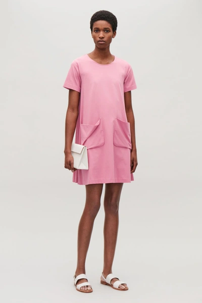 Cos a line jersey dress 2025