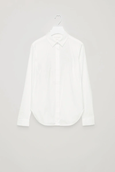 Shop Cos Slim-fit Shirt In White