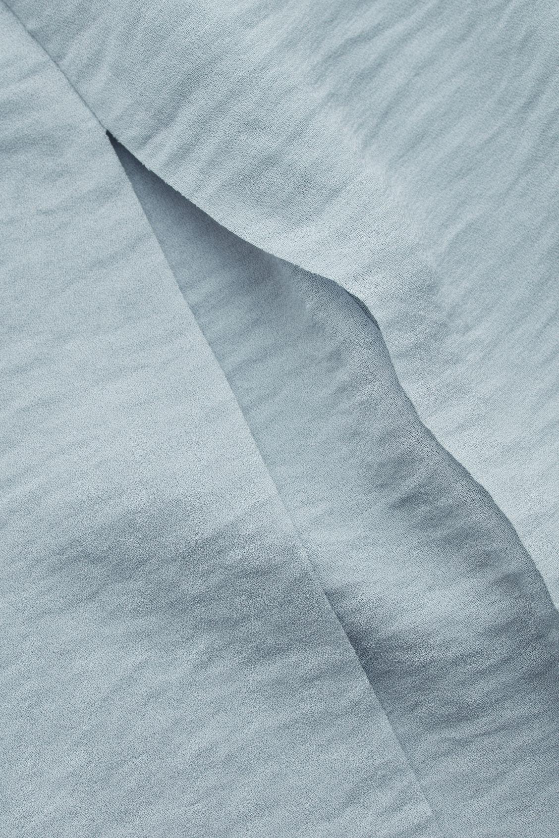 cos layered open back dress