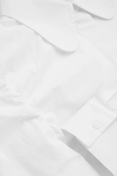 Shop Cos Round-collar Shirt In White