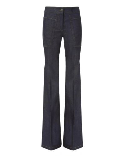 Shop Derek Lam Charlotte Bootcut Jeans In Denim-drk