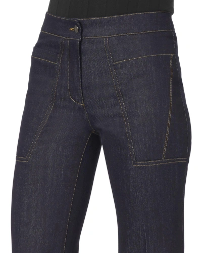 Shop Derek Lam Charlotte Bootcut Jeans In Denim-drk