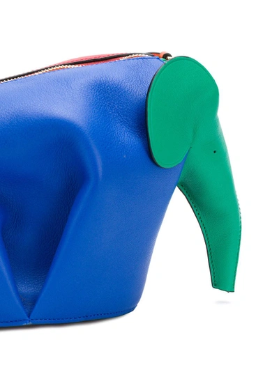 Shop Loewe Elephant Rainbow Mini Bag