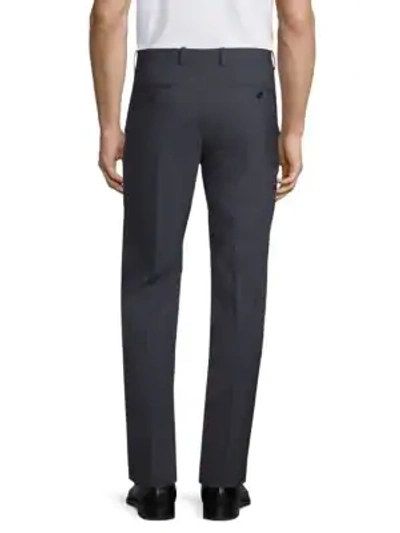Shop Theory Men's Mayer Straight-leg Pants In Charcoal Melange