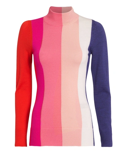 Shop Paper London Dolly Rainbow Stripe Sweater