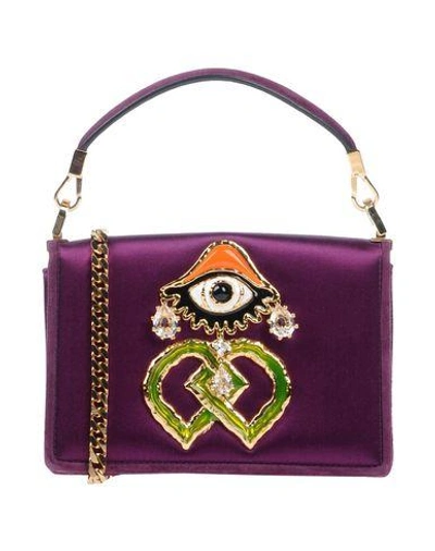 Shop Dsquared2 Handbag In Purple