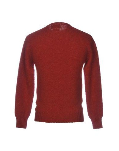 Shop Howlin' Man Sweater Brick Red Size Xl Wool