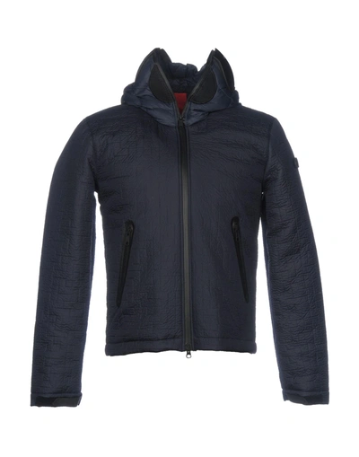 Shop Ai Riders On The Storm Down Jacket In Dark Blue