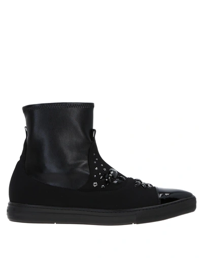 Shop Alberto Guardiani Ankle Boot In Black
