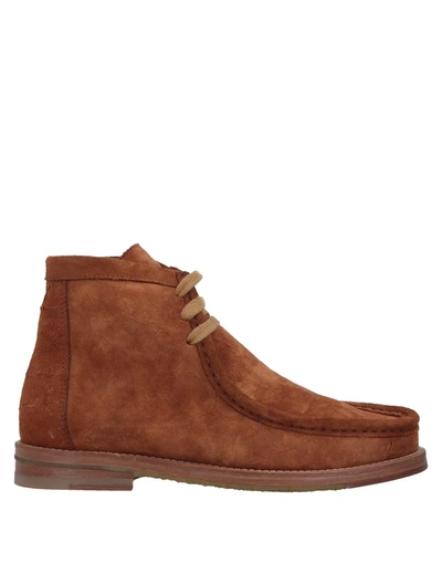 Shop N.d.c. Ankle Boots In Brown