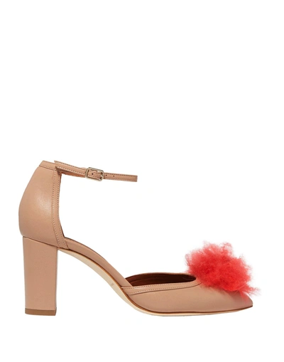 Shop Malone Souliers Pump In Pale Pink