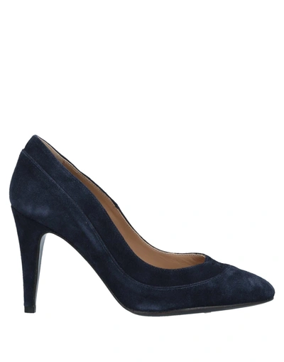 Shop N.d.c. Pumps In Dark Blue