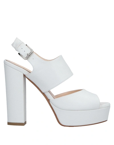 Shop Albano Sandals In White