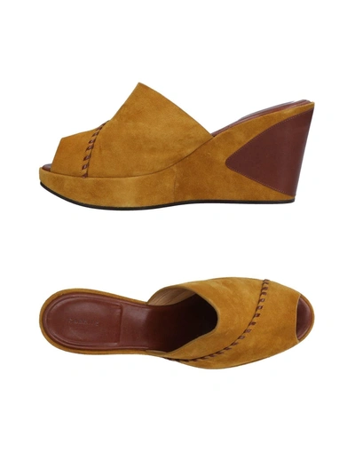Shop Carritz Sandals In Ocher