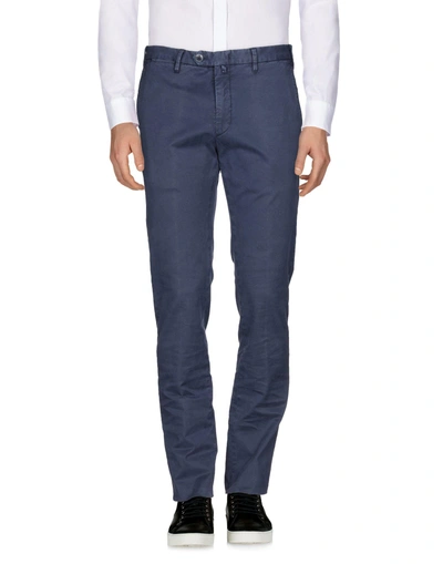 Shop Valentini Casual Pants In Blue