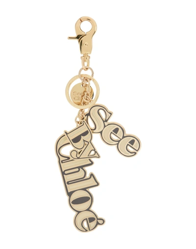 Shop See By Chloé Key Ring In Grey