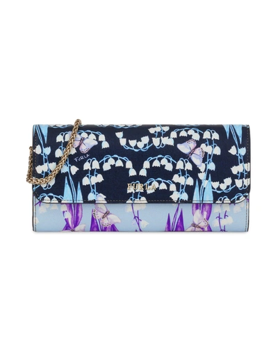 Shop Furla Wallet In Dark Blue