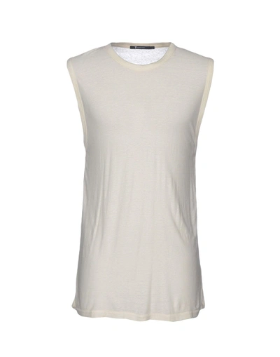 Shop Alexander Wang T T-shirts In Ivory