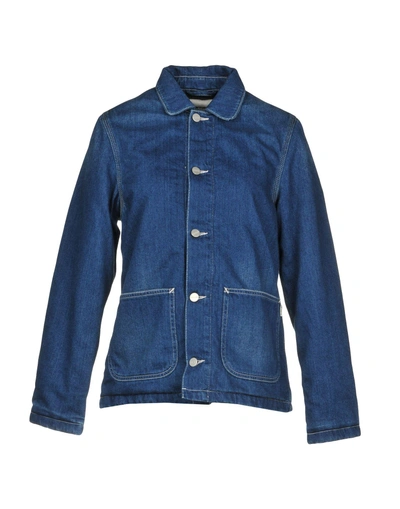 Shop Carhartt Denim Jacket In Blue