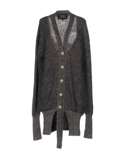 Shop Vivienne Westwood Anglomania Cardigan In Grey