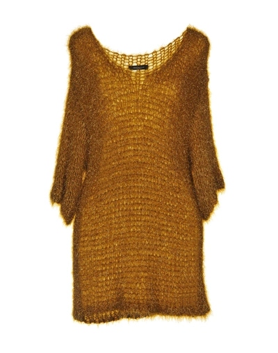 Shop Roberto Collina Sweater In Ocher