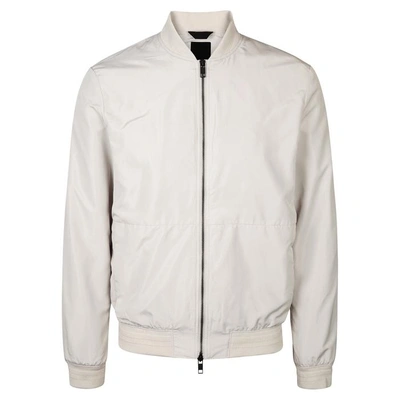 Shop J. Lindeberg Thom Gravity Water-resistant Shell Jacket In Off White