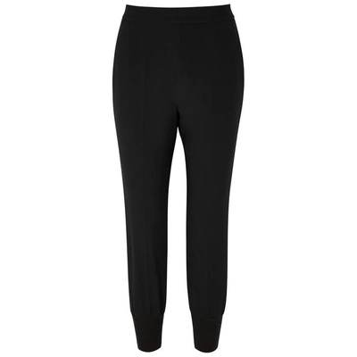 Shop Stella Mccartney Julia Black Jogging Trousers