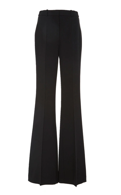 Shop Michael Kors High Waisted Flare Pant In Black
