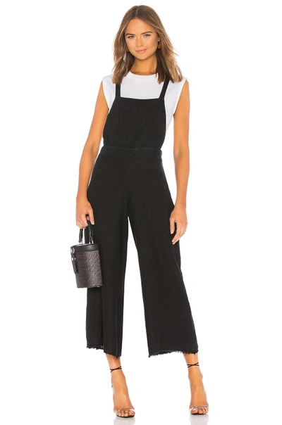 Shop Krisa Tie Back Overalls In Black