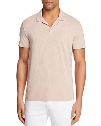 Shop Theory Willem Short Sleeve Polo Shirt In Lotus