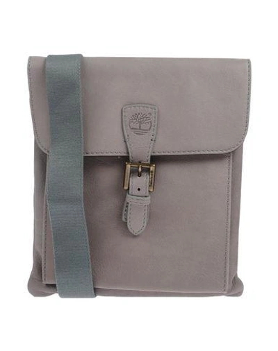 Shop Timberland Cross-body Bags In Light Grey