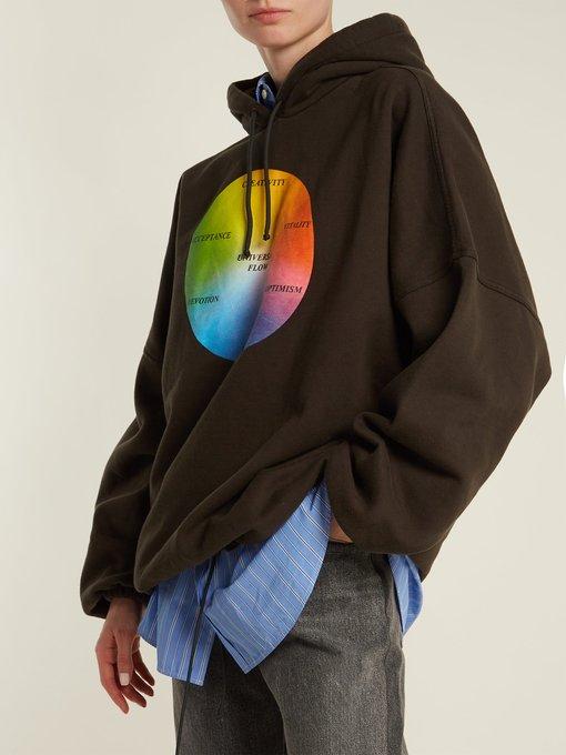 balenciaga universal flow hoodie