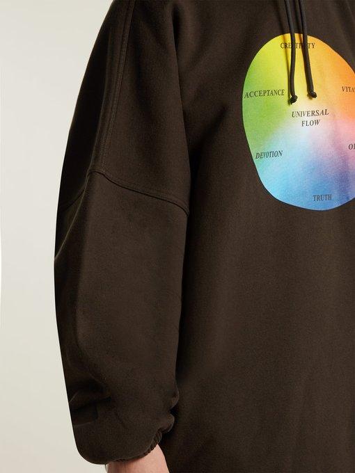 balenciaga universal flow hoodie